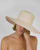 Clyde PEARL STRAW HAT - APRICOT - Thumbnail 2