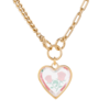 Safsafu Cross My Heart Necklace - Thumbnail 3