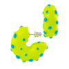 Safsafu Rave Earrings - Yellow Neon - Thumbnail 3