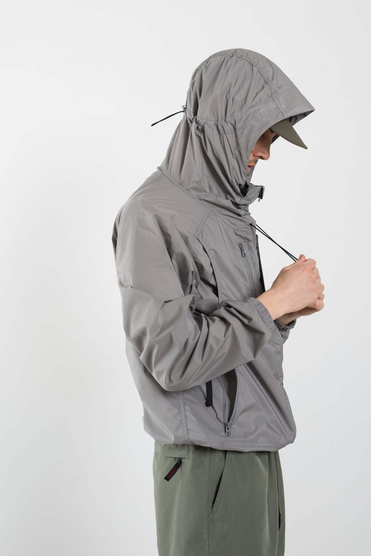 【CAYL】 wind jacket / grey CAYL Buckle Wind Jacket - Grey | Garmentory