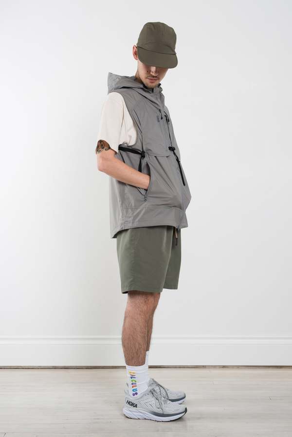 【CAYL】 Buckle Wind Vest / Grey CAYL Buckle Wind Jacket - Grey | Garmentory