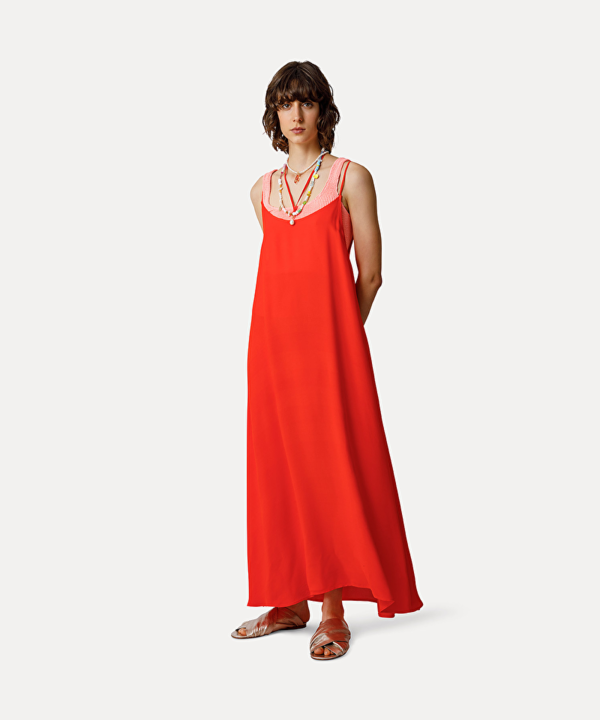 chinese dress ladies Forte Forte Satin Slip Dress Pesco main image 0