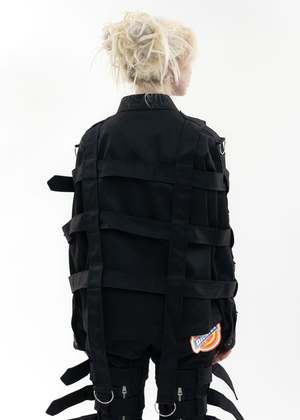 KIDILL × Dickies Chaos Bondage Jacket - Black | Garmentory