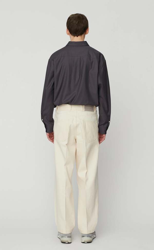 mfpen Bigger Jeans - Ecru | Garmentory