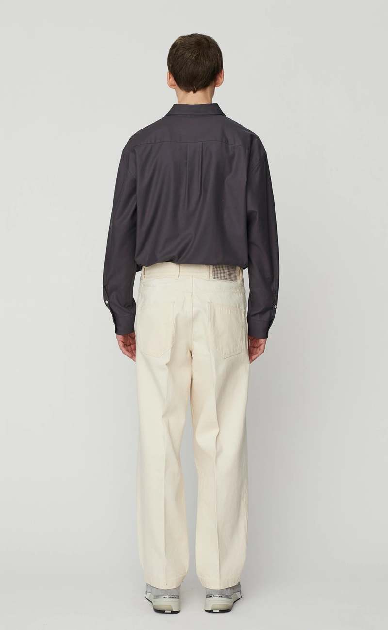 mfpen Bigger Jeans - Ecru | Garmentory