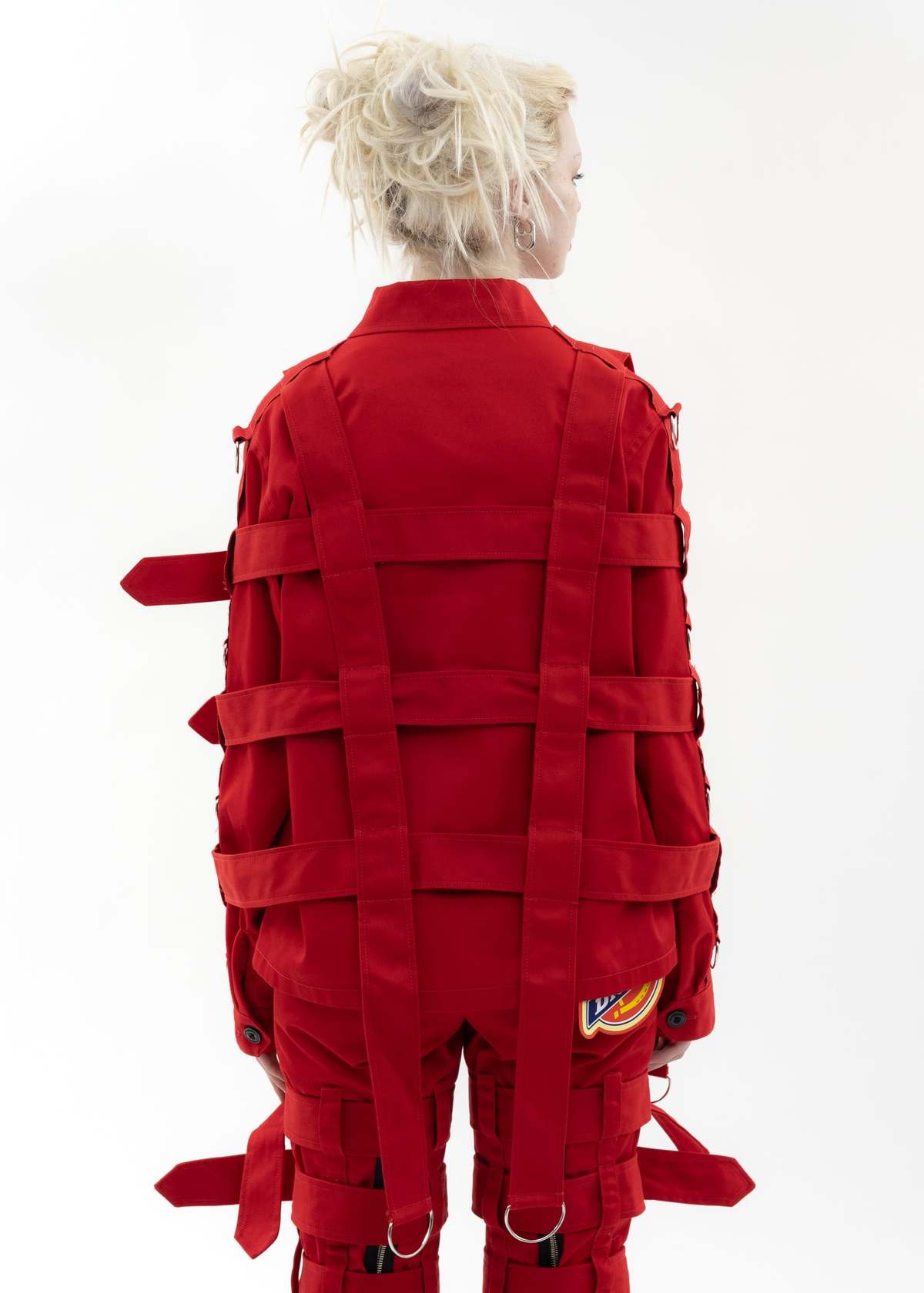 KIDILL × Dickies Chaos Bondage Jacket - Red | Garmentory