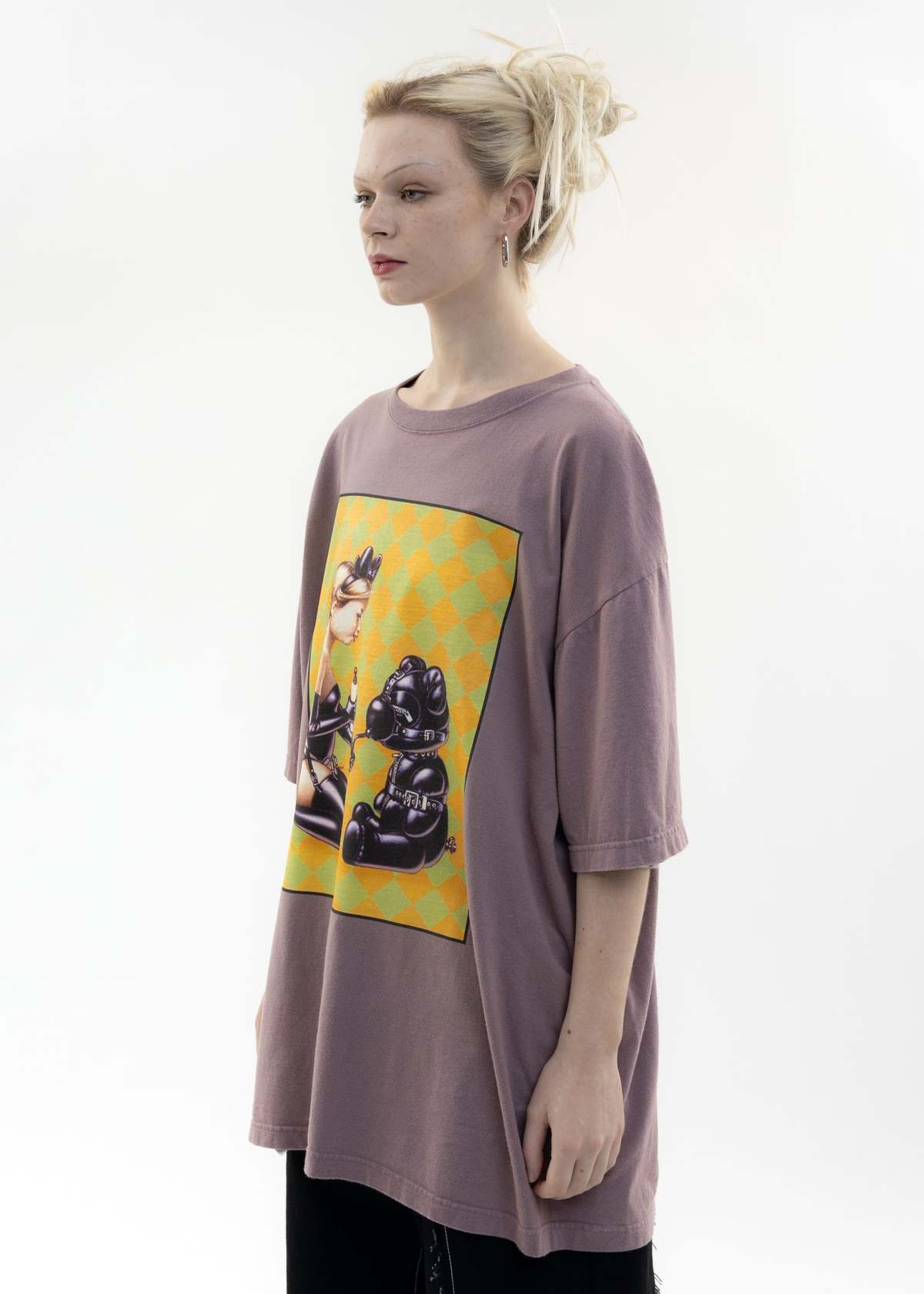 Kidill Used Grey KIDILL × EDWIN Bondage T-Shirt - Artwork by