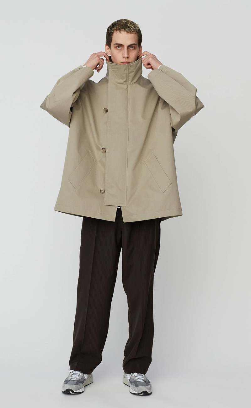 ジャケット・アウター WORKERS Fatigue Jacket OD Poplin M BONCOURA 'All-Seasons' Poplin Fatigue Jacket (Black