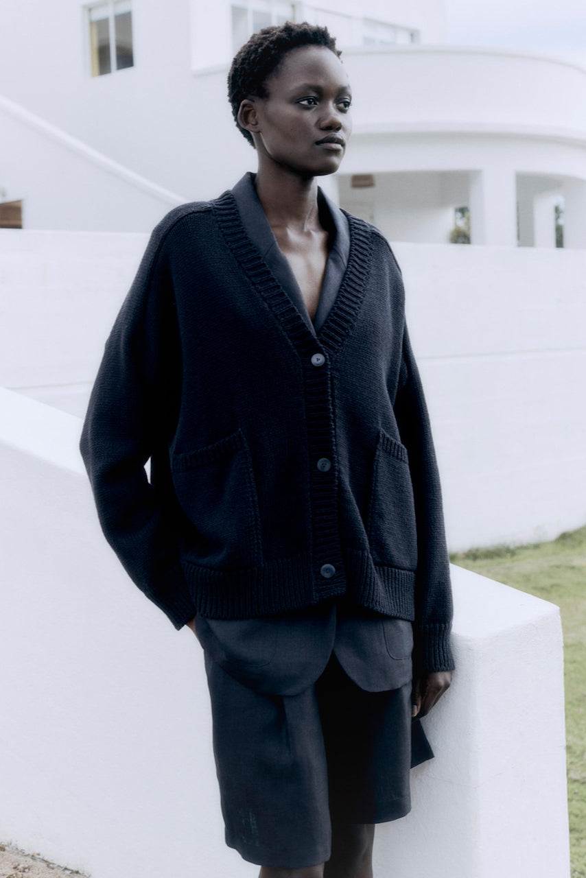 カーディガン cordera COTTON SADDLE CARDIGAN NATURAL Cordera Cotton Saddle Cardigan - Natural | Garmentory