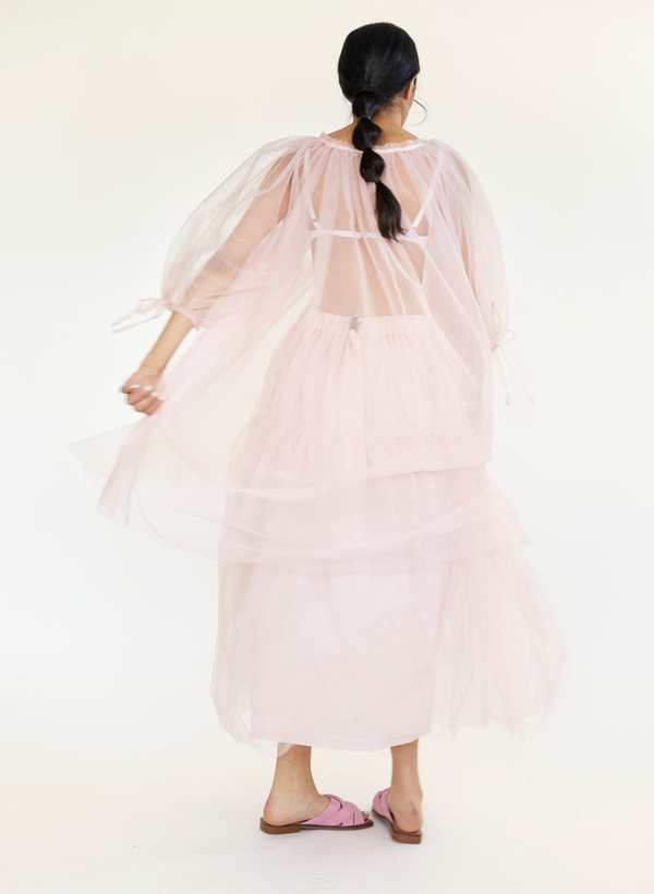 eliza faulkner pink tulle dress Eliza Faulkner Madlyn Dress - Pink Ballet Tulle