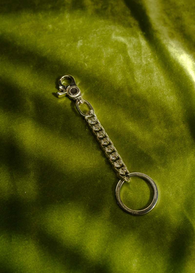 TAKAHIROMIYASHITA The Soloist. Bone Shaped Key Chain - .925 Silver