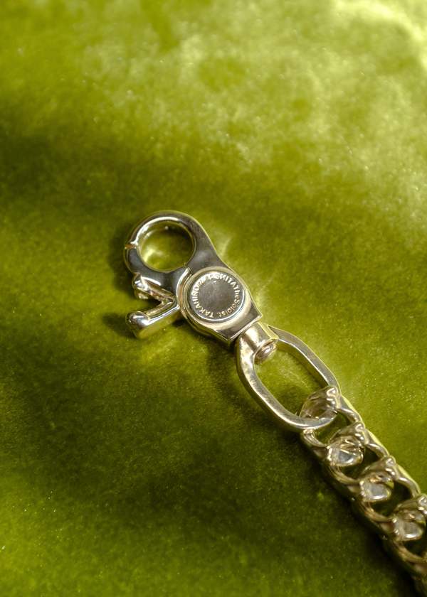 TAKAHIROMIYASHITA The Soloist. Bone Shaped Key Chain - .925 Silver