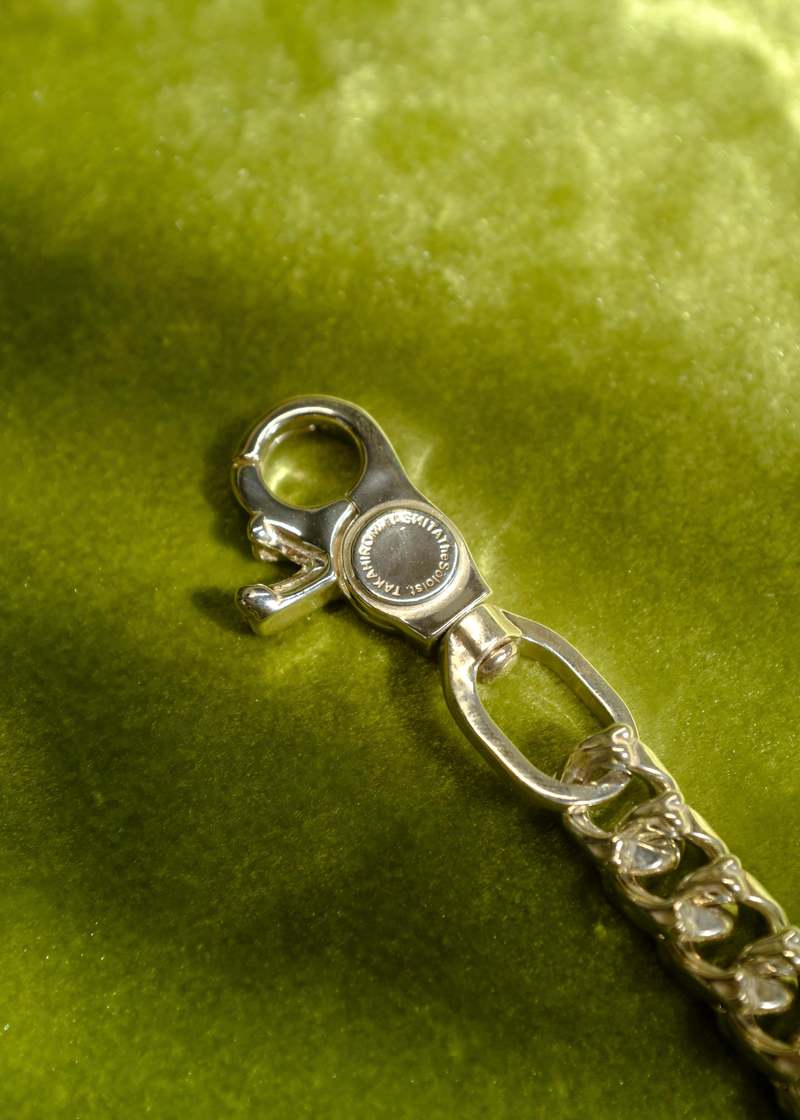 TAKAHIROMIYASHITA The Soloist. Bone Shaped Key Chain - .925