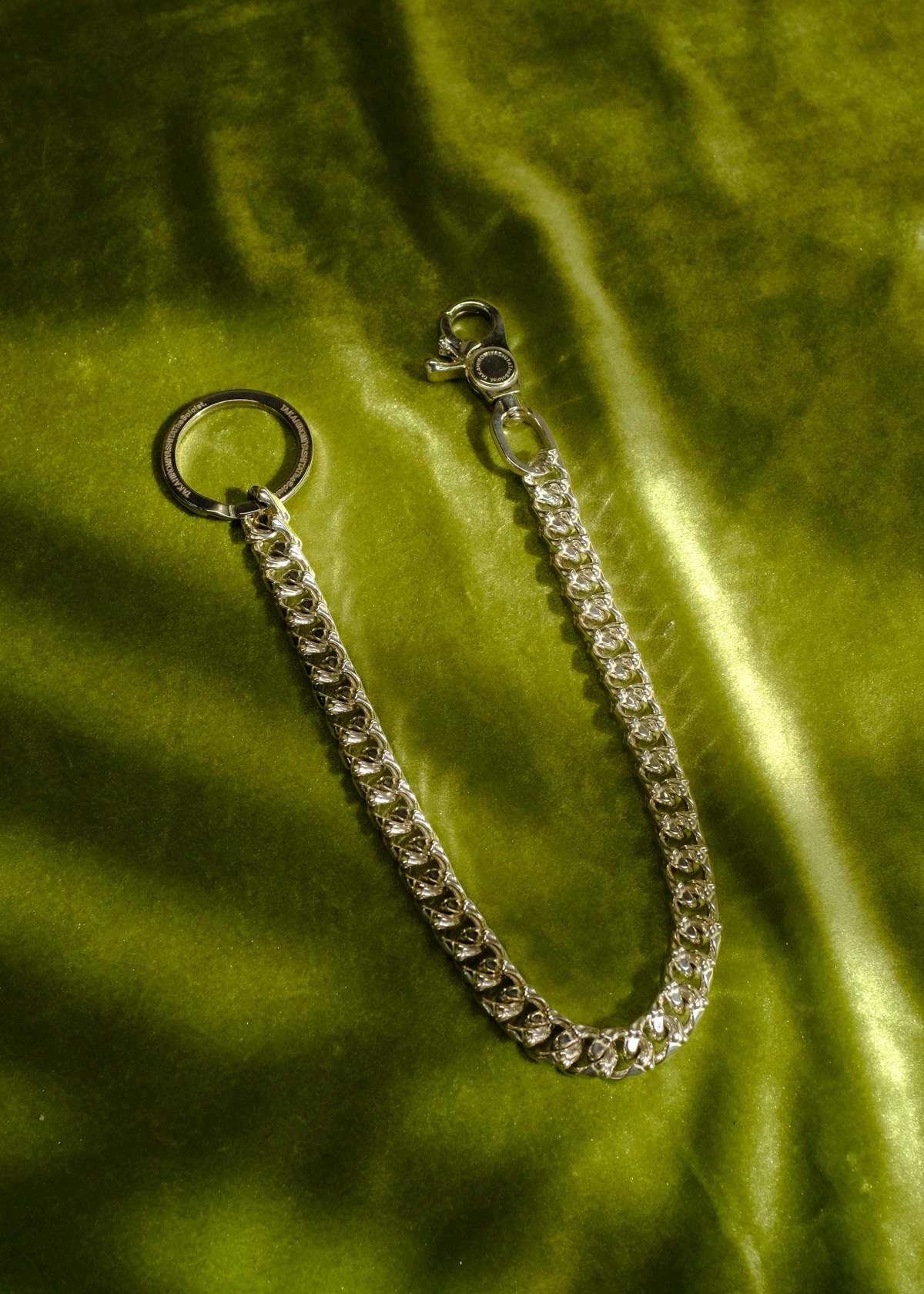 TAKAHIROMIYASHITA The Soloist. Silver Bone Shaped Wallet Chain