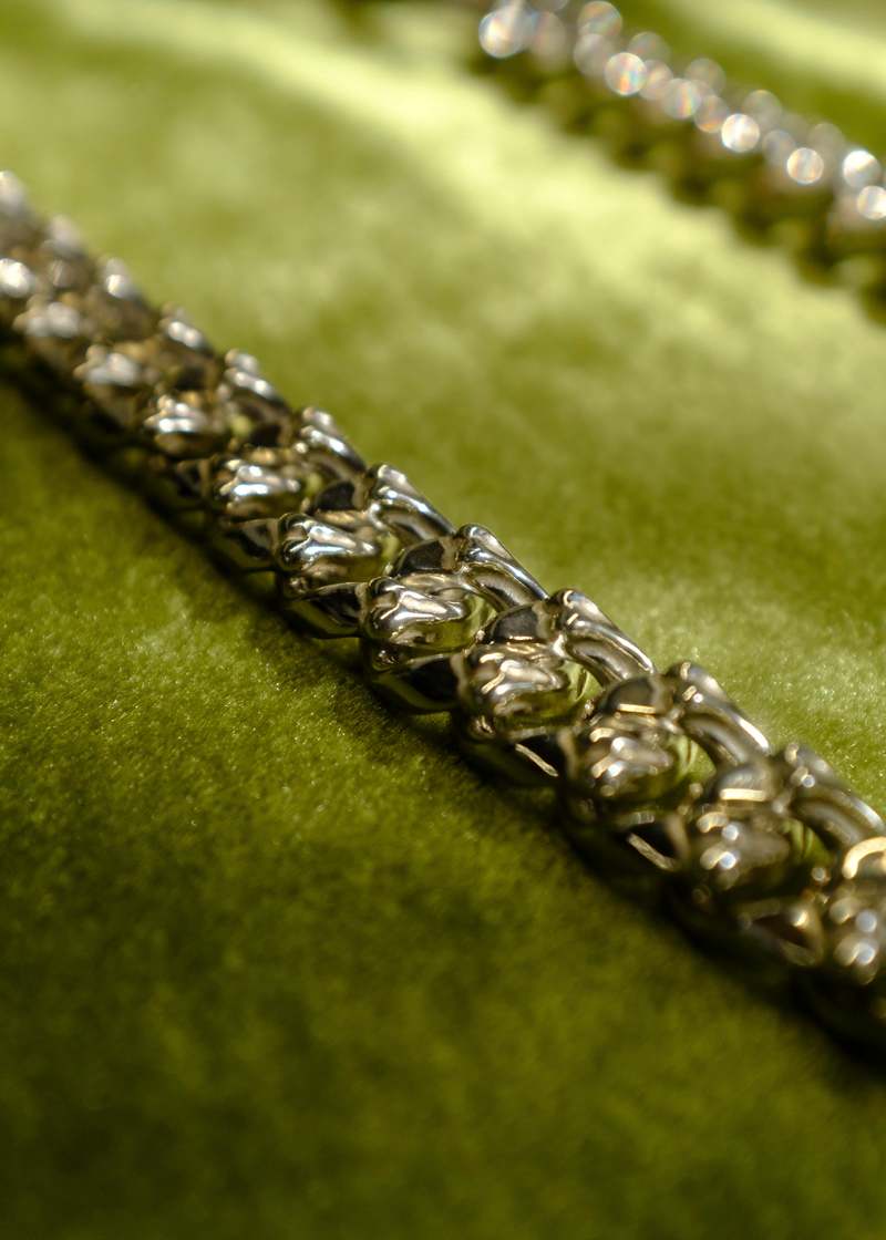TAKAHIROMIYASHITA The Soloist. Silver Bone Shaped Wallet Chain
