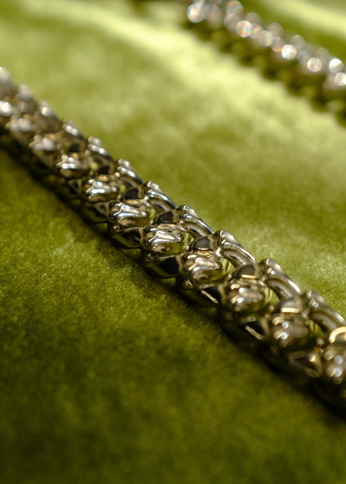TAKAHIROMIYASHITA The Soloist. Silver Bone Shaped Wallet Chain