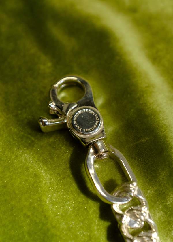 TAKAHIROMIYASHITA The Soloist. Silver Bone Shaped Wallet Chain
