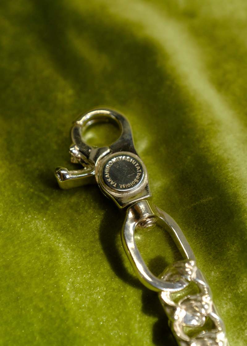 TAKAHIROMIYASHITA The Soloist. Silver Bone Shaped Wallet Chain
