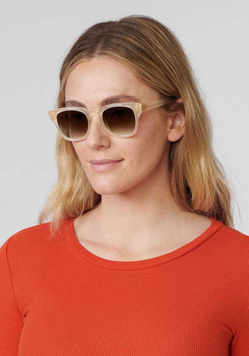 Krewe Webster Sunglasses - Blonde | Garmentory display picture 1