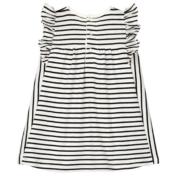 Kids Petit Bateau Baby Backs Dress - Navy Blue Stripes Kids Petit Bateau Baby Backs Dress - Navy Blue Stripes