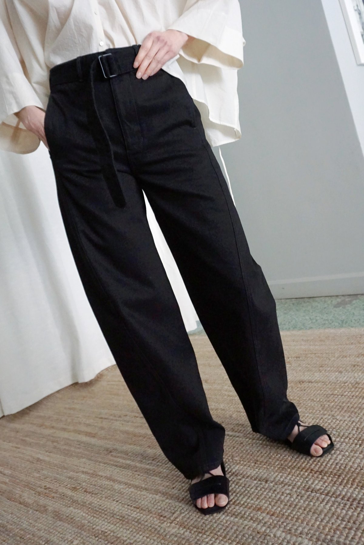 LEMAIRE TWISTED BELTED PANT | Garmentory