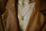 Sierra Winter Jewelry Sun Child Necklace - Gold Vermeil/Swiss Blue Topaz - Thumbnail 2