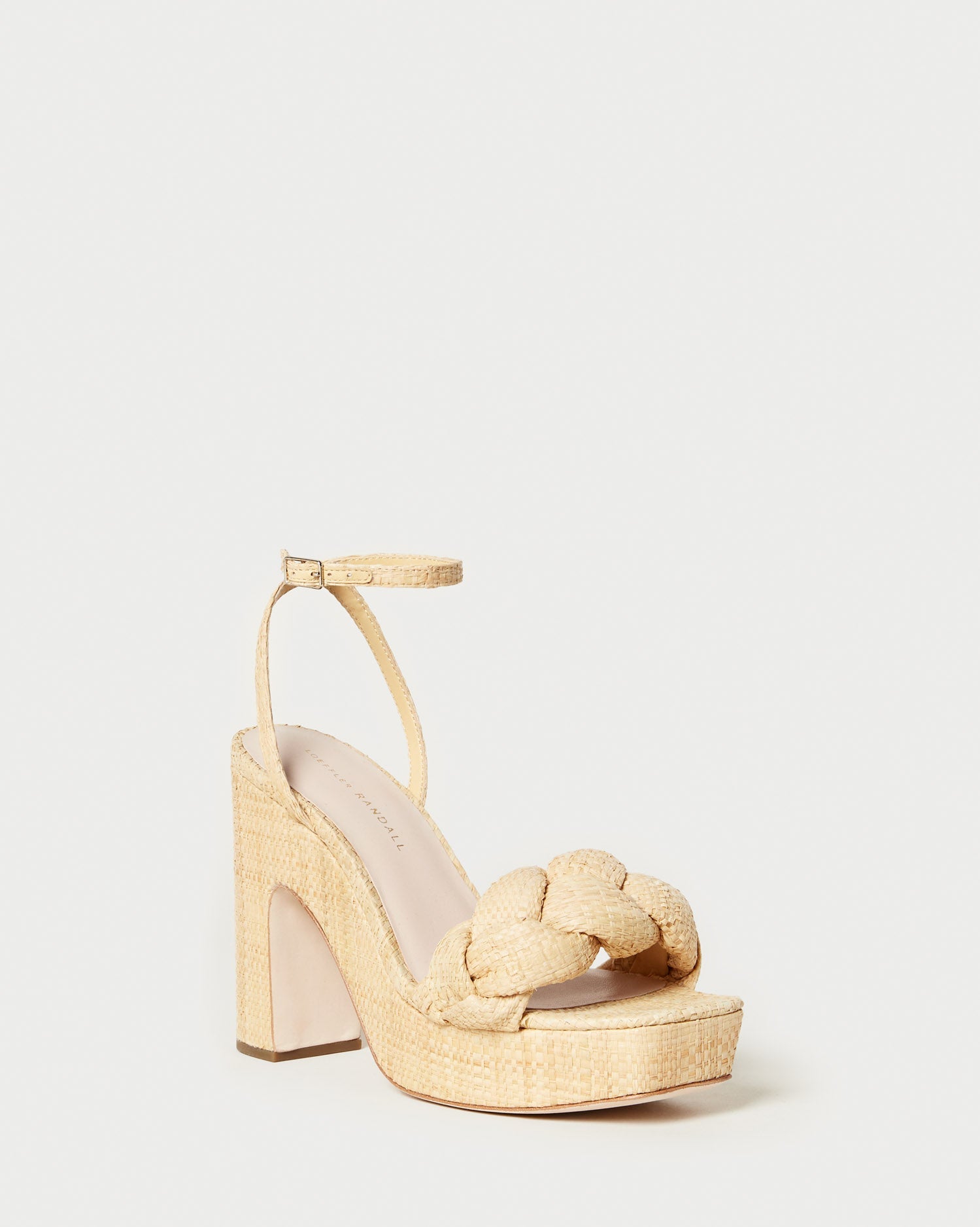 Loeffler Randall Fae Platform Sandal Natural Garmentory