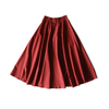 Diarte Rumi Skirt - Marsala - Thumbnail 1