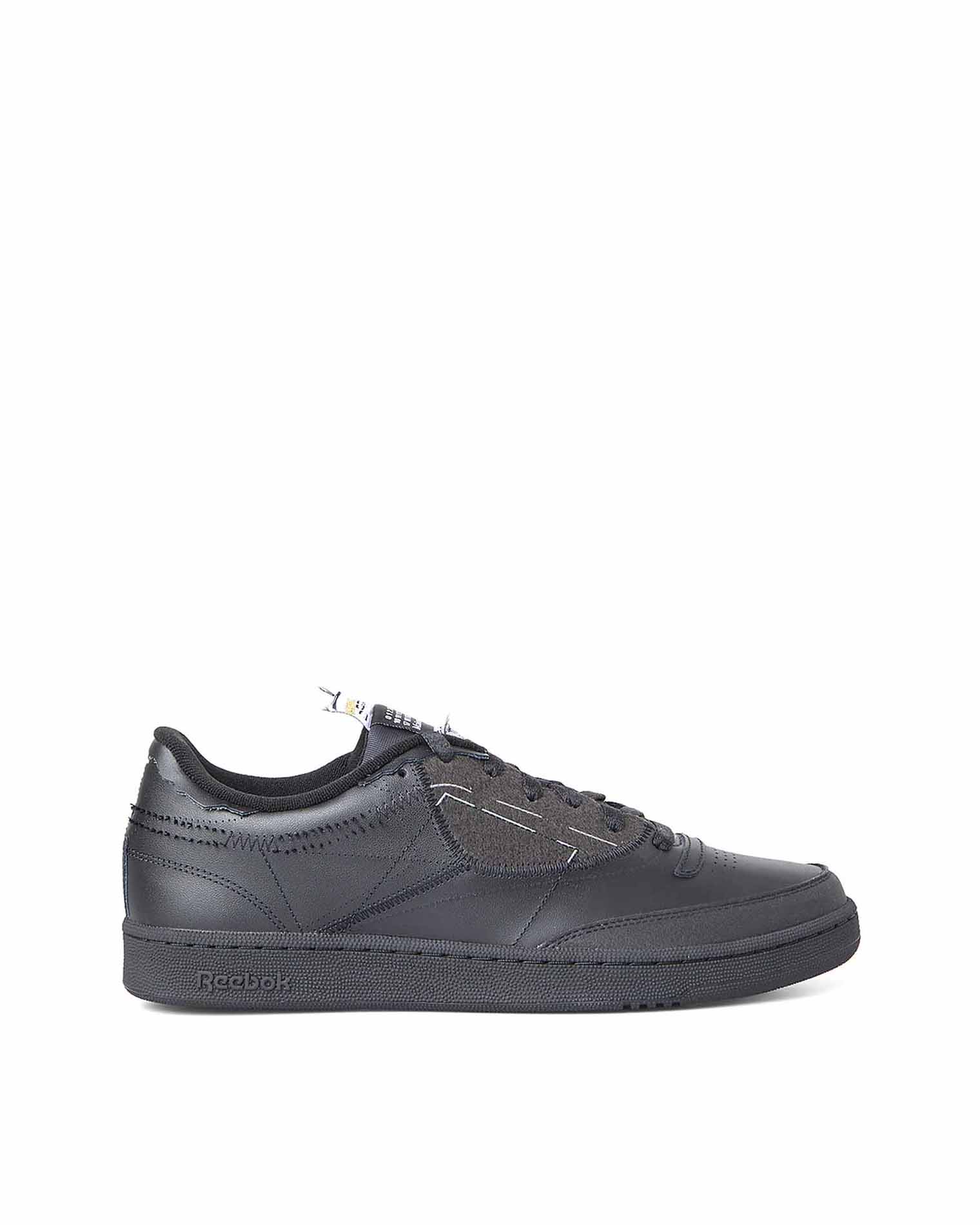Maison Margiela/モカシン ロゴ レザー ブラック MAISON MARGIELA | モカシン ブラック レディース | YOOX