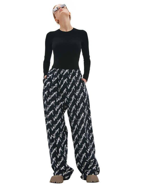 Balenciaga Sweatpants - Navy Scribble