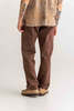 General Admission Pleated Pant - Brown - Thumbnail 2
