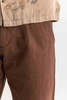 General Admission Pleated Pant - Brown - Thumbnail 3