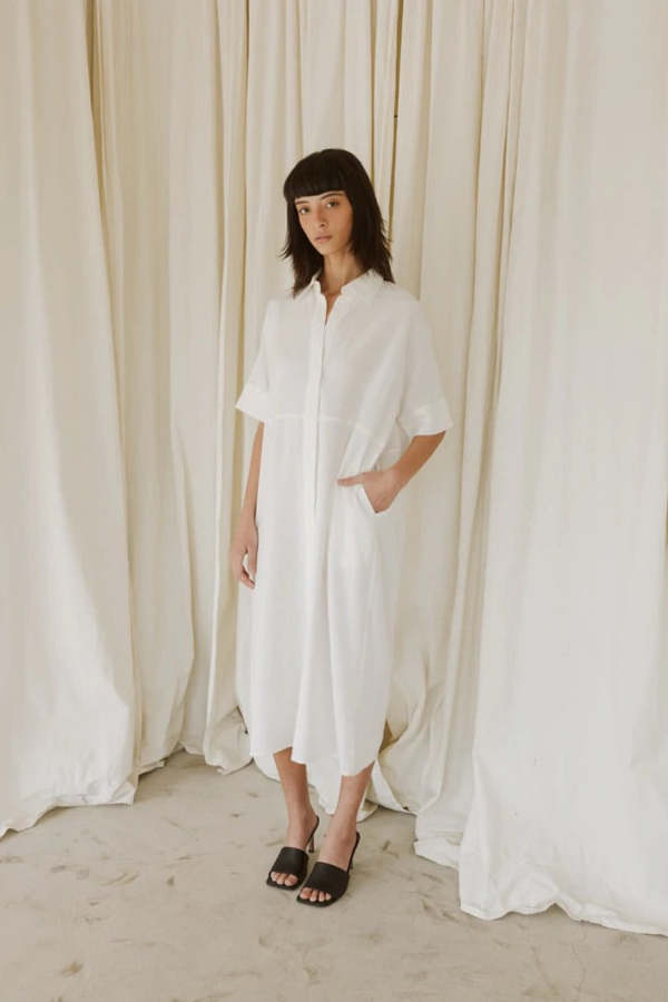 glitter white dress Ladivine CD0212 - Short Glitter Print/Tulle A-Line Dress