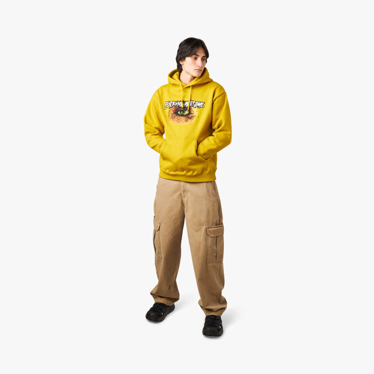 Fucking Awesome Pixel Eye Pullover Hoodie sweater | Garmentory