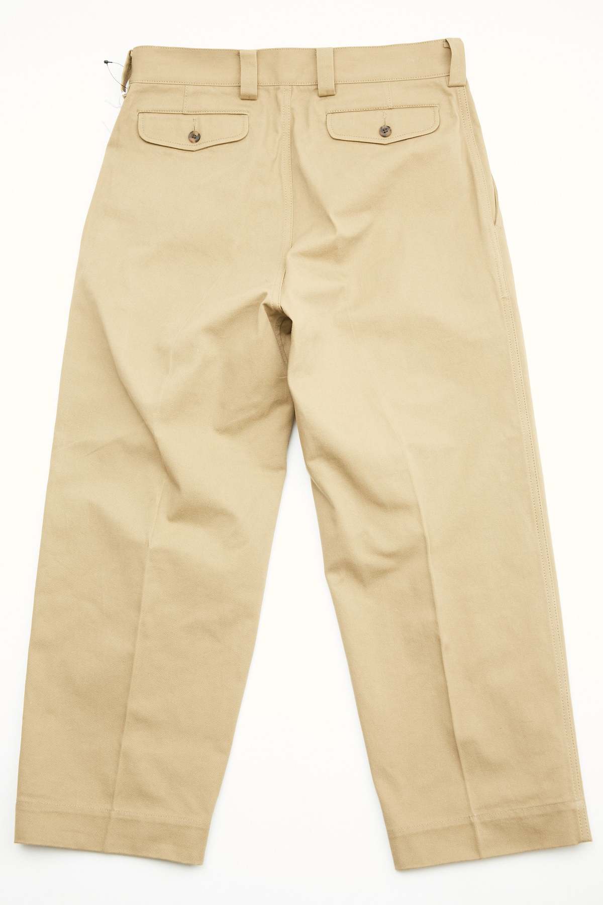 Comme Des Garçons Homme Cotton Selvedge Chino Cloth Pants - Beige