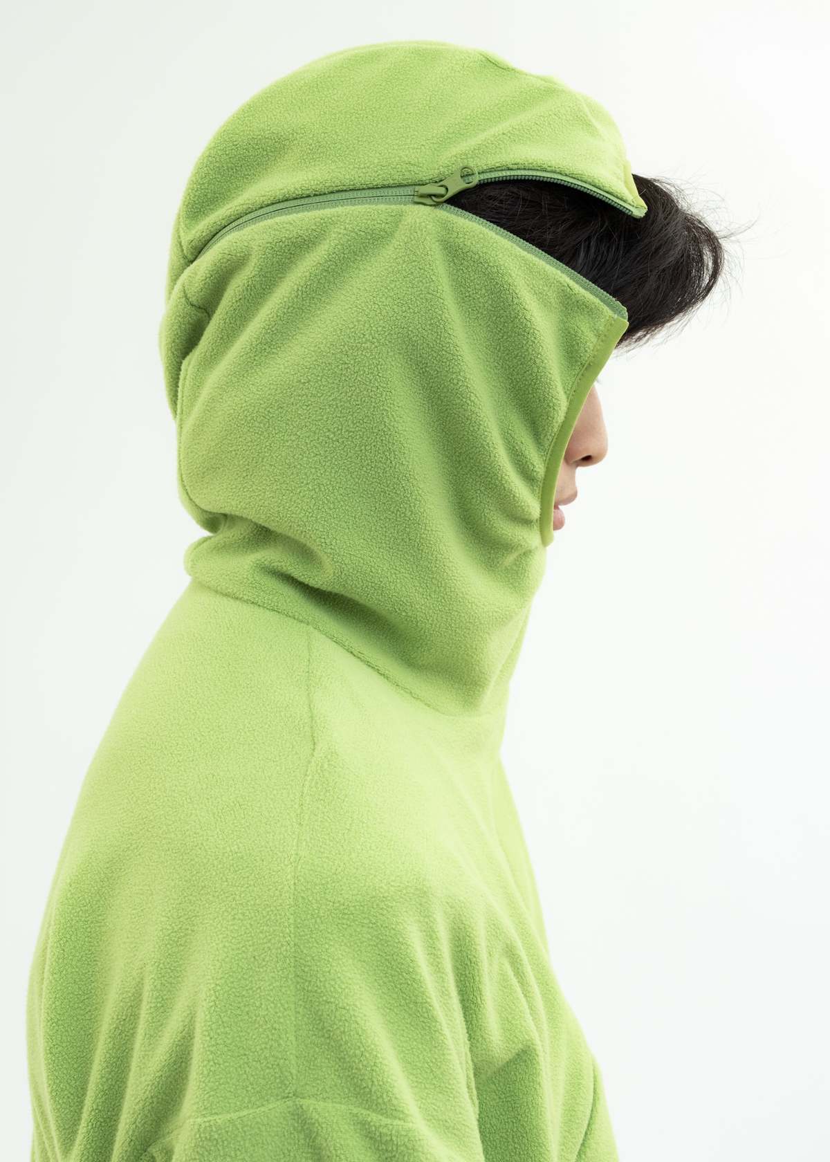 POST ARCHIVE FACTION (PAF)4.0+ HOODIE CENTER sweater - Green