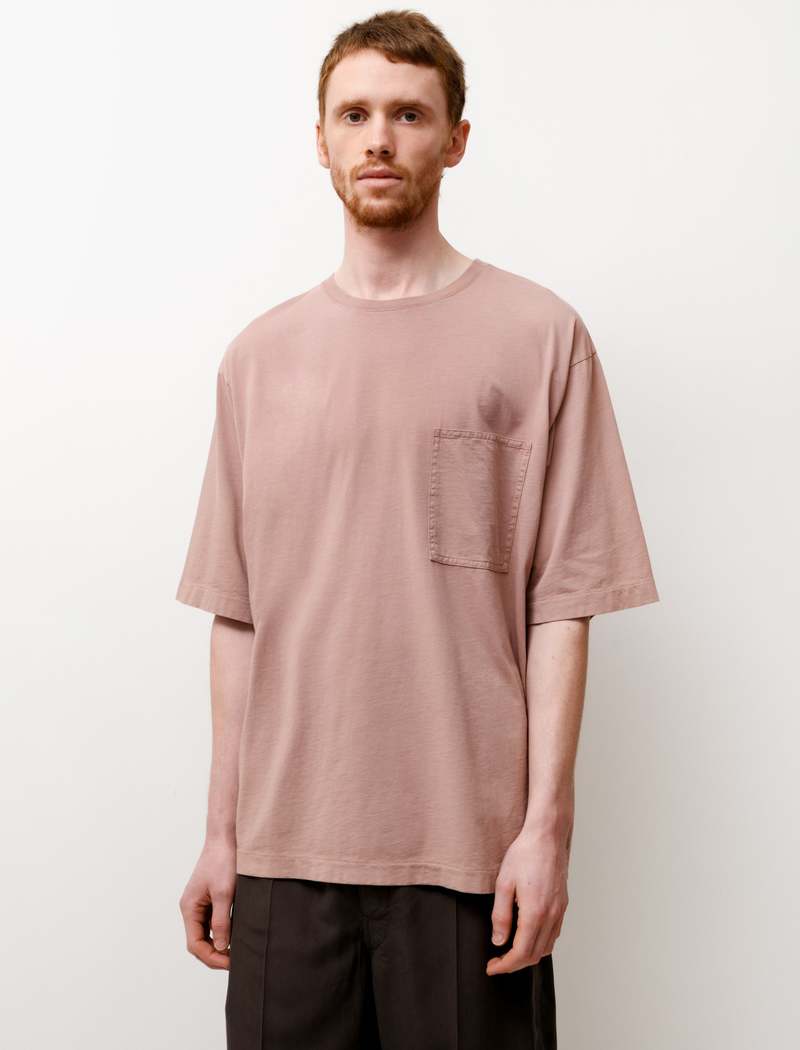 Lemaire Boxy T Shirt - Mauve | Garmentory