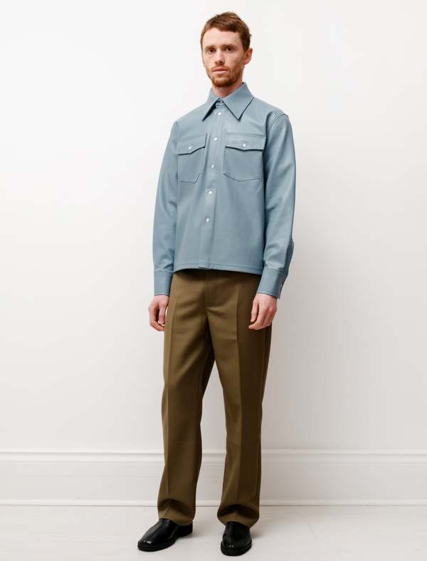 Sefr Mens Mike Suit Trouser - Acadia Green | Garmentory