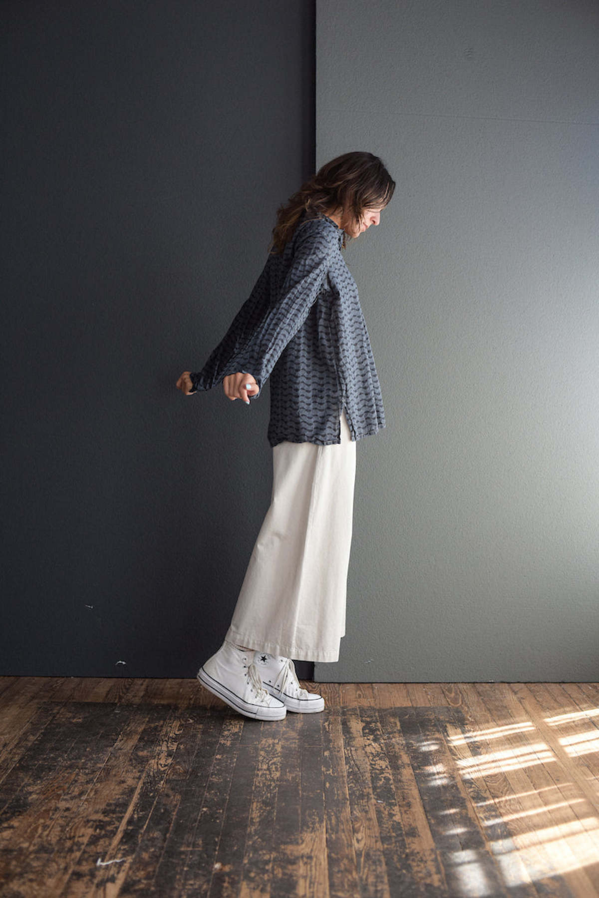 Auntie Oti Button Down - Block Print - Image 5 of 6