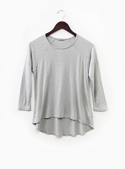 LA Made Raglan Top London Fog LA Made Raglan Top London Fog