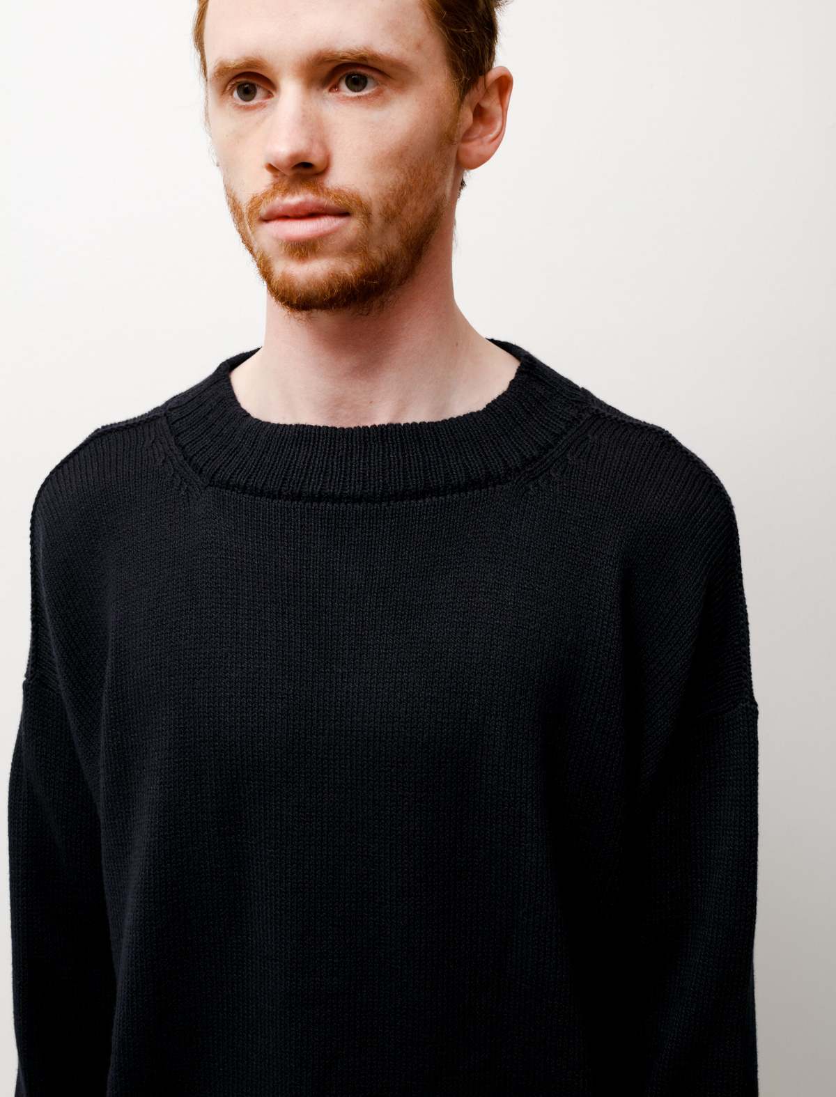 トップス MARGARET HOWELL IRREGULAR SPUN COTTON Margaret Howell Simple Guernsey Irregular Spun Cotton