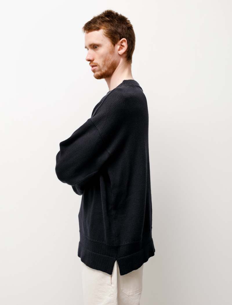 トップス MARGARET HOWELL IRREGULAR SPUN COTTON Margaret Howell Simple Guernsey Irregular Spun Cotton
