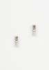 MARSEVEN Single Pill Earring - Silver/Pearl  - Thumbnail 5