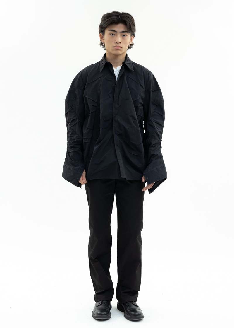 MARSEVEN Single Pill Earring - Silver/Pearl 