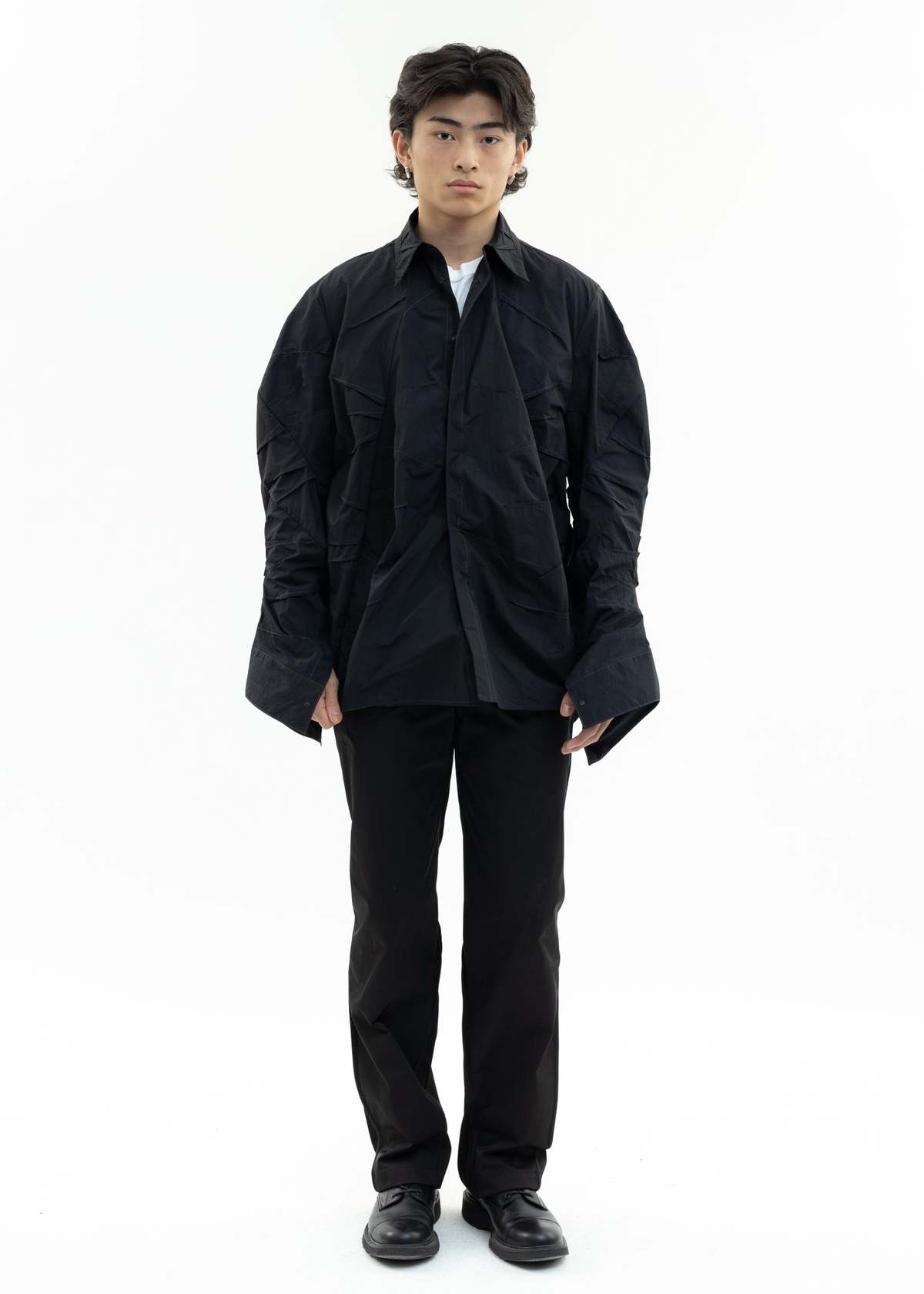 MARSEVEN Single Pill Earring - Silver/Pearl  - Image 4 of 6