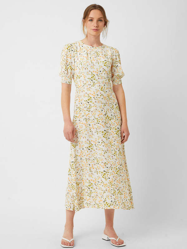 Great Plains Spring Ditsy Dress - Tea Combo