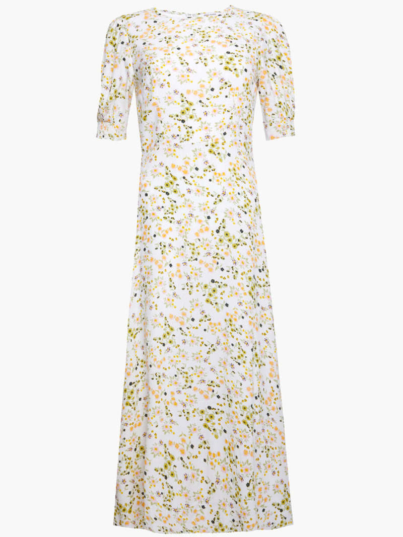 Great Plains Spring Ditsy Dress - Tea Combo