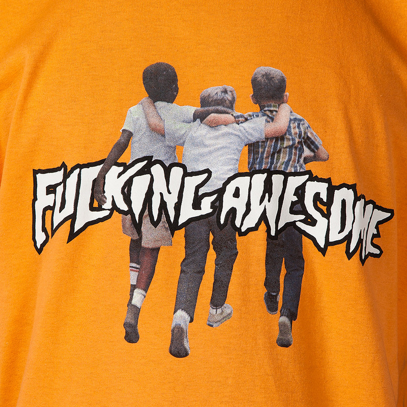 FUCKING AWESOME FRIENDS T-SHIRT / PEACH | Garmentory