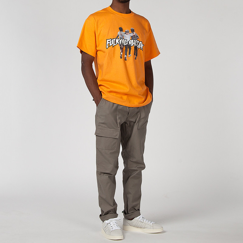 FUCKING AWESOME FRIENDS T-SHIRT / PEACH | Garmentory
