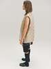 TAKAHIROMIYASHITA The Soloist. Nylon Oversized Quilting Liner Vest - Beige - Thumbnail 3